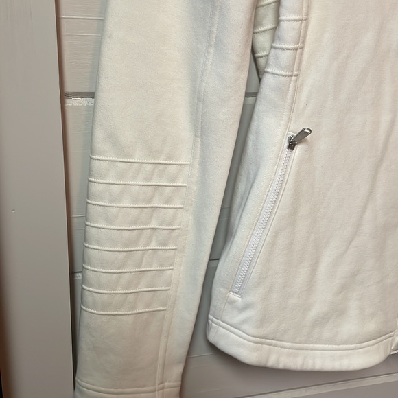ATHLETA Moto Jacket in Magnolia White, Size M. - Picture 7 of 13